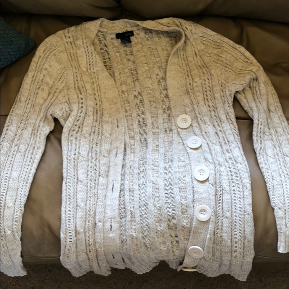 New beige cardigan